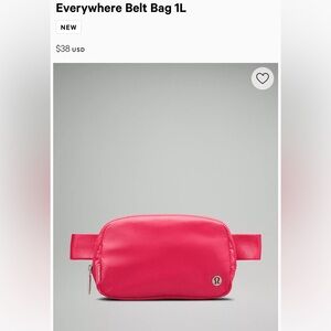 Everywhere belt bag 1L